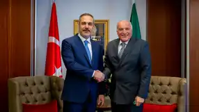 Fidan, Cezayir'de Mevkidaşı Attaf ile Görüştü